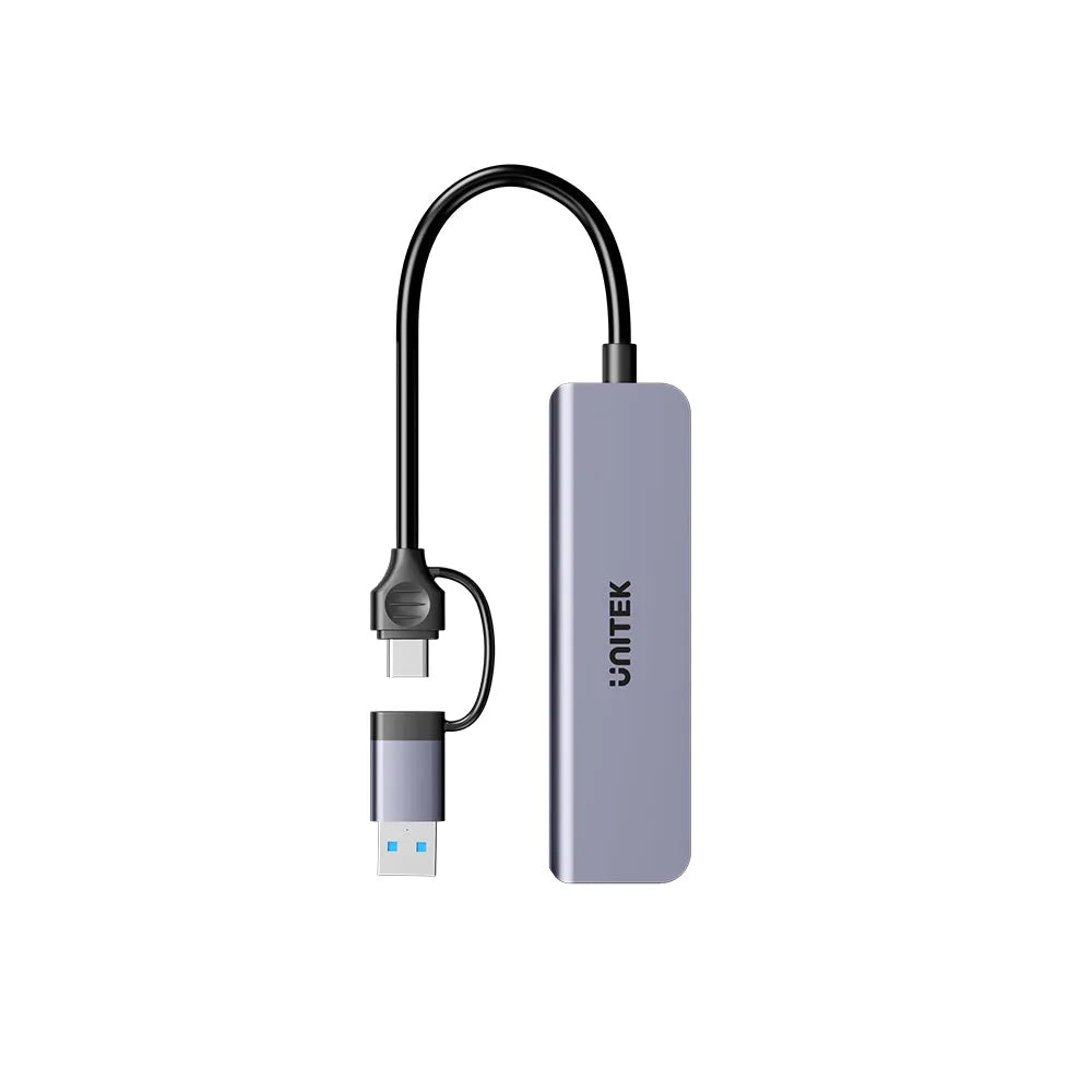 Unitek H1320A uHUB P5+ 5-in-1 USB 5Gbps Hub with SD and Micro SD Card Reader - للتقنيات الحديثة TT TAB متجر