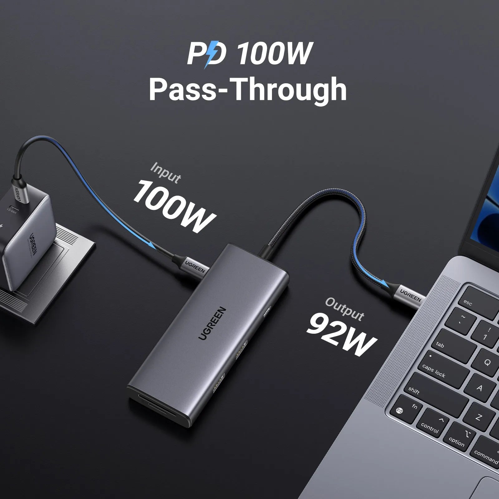 UGREEN Revodok Pro 107 USB-C Hub 7 in 1 - للتقنيات الحديثة TT TAB متجر