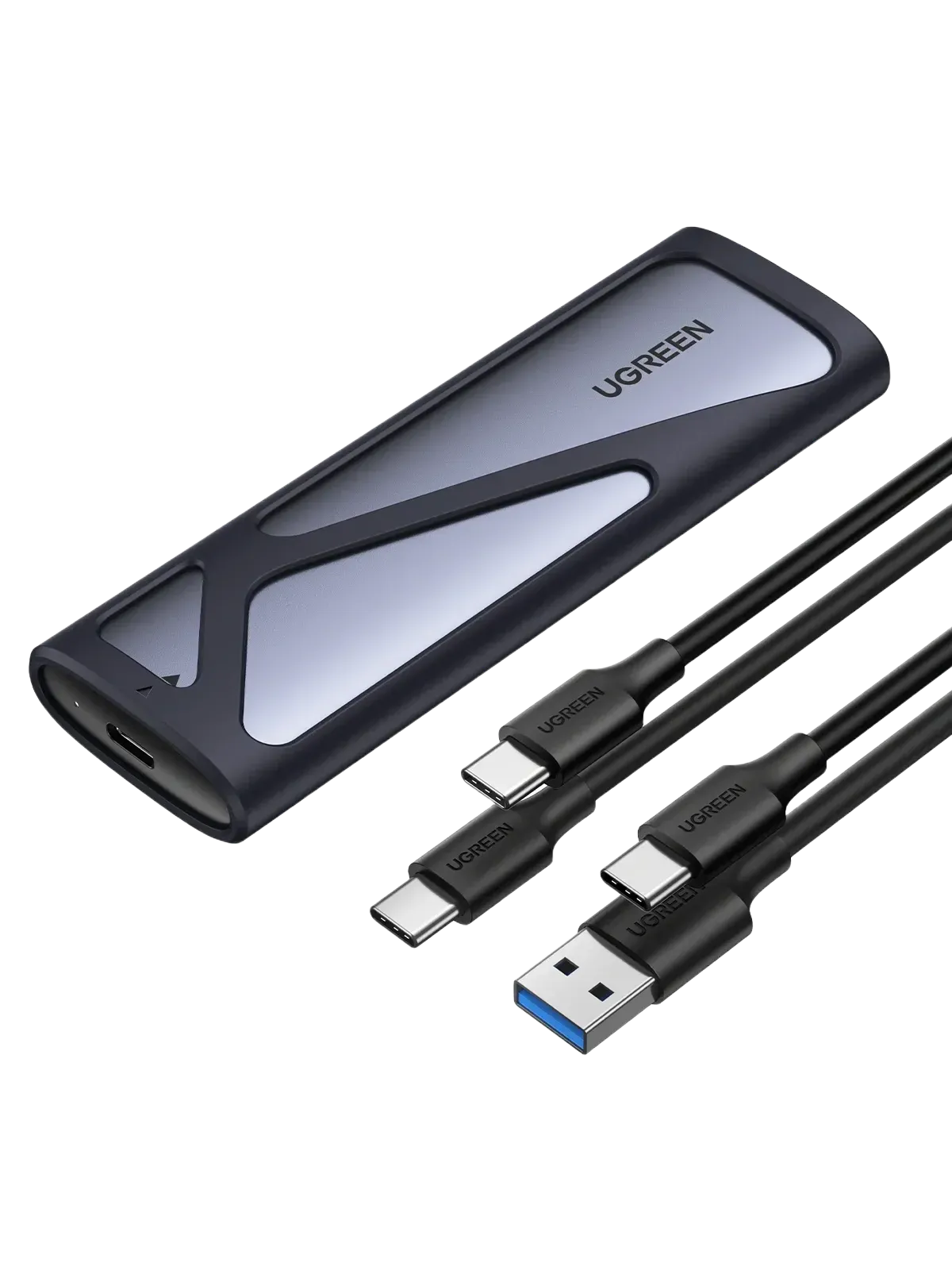 Ugreen CM400 90264 M.2 SATA/ NVMe Enclosure - متجر TT Tab للتقنيات الحديثة