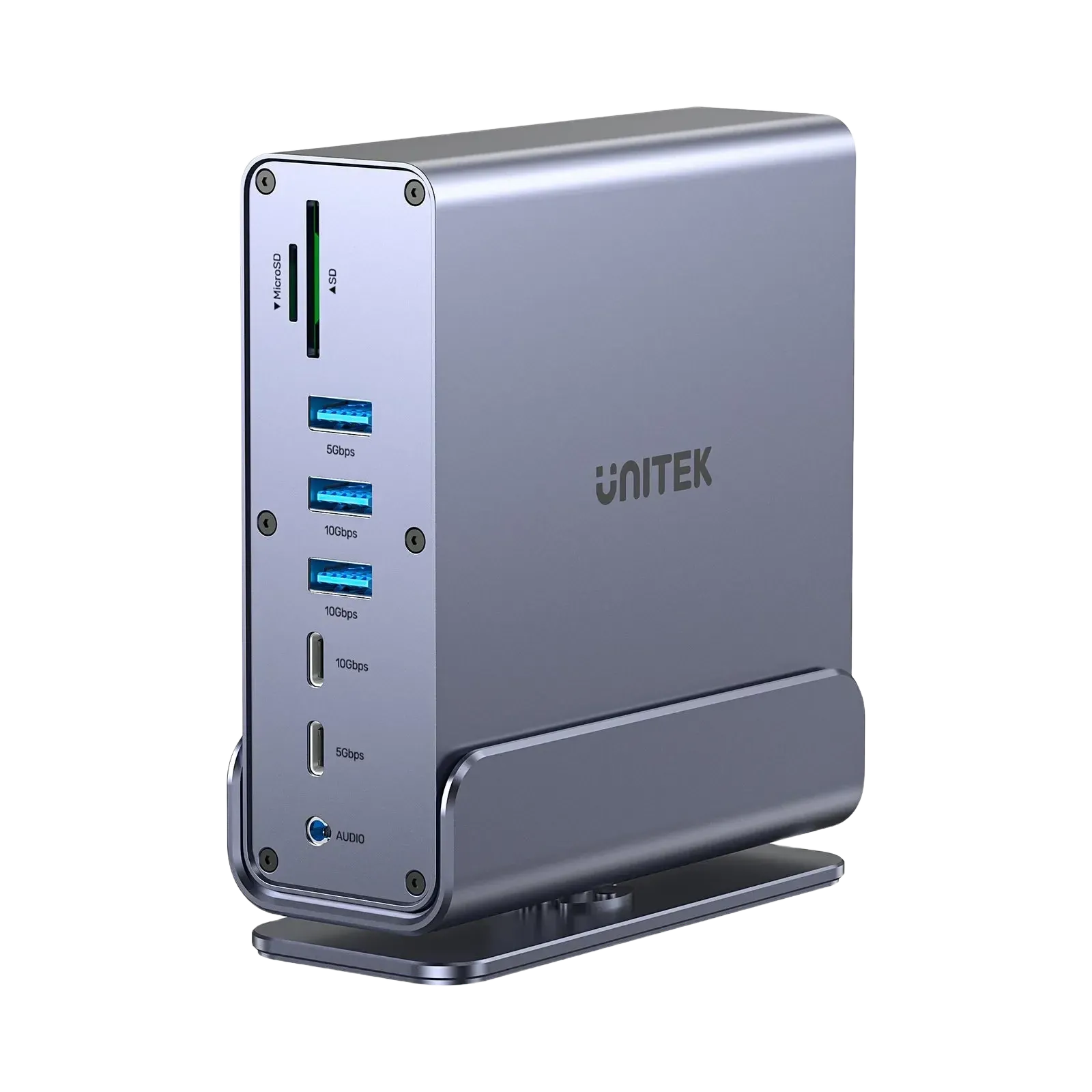 Unitek D1135AGY01 Universal DisplayLink Triple 4K Docking Station 15x1 - للتقنيات الحديثة TT TAB متجر