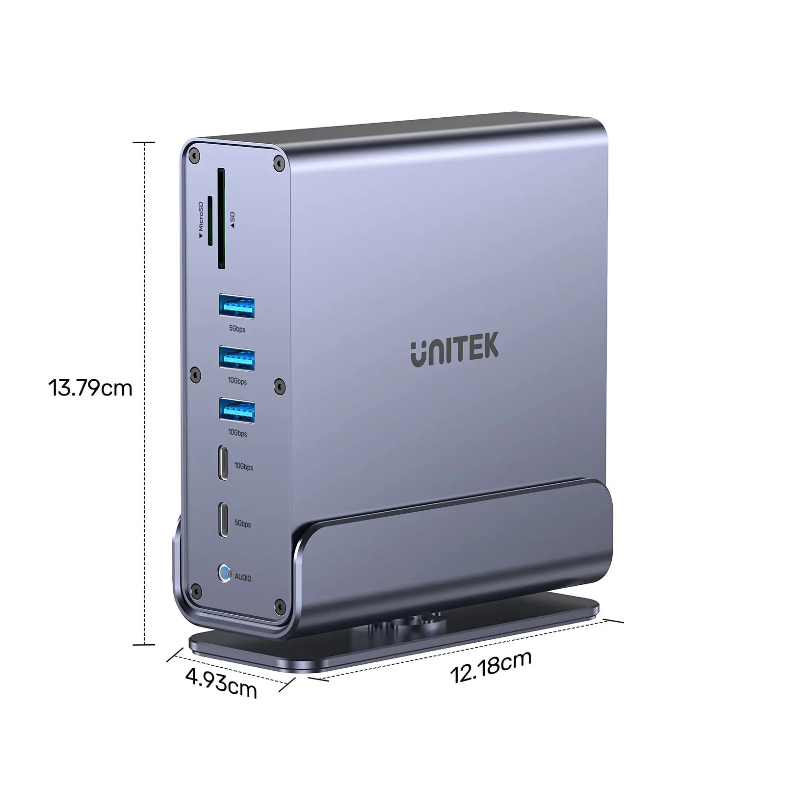 Unitek D1135AGY01 Universal DisplayLink Triple 4K Docking Station 15x1 - للتقنيات الحديثة TT TAB متجر