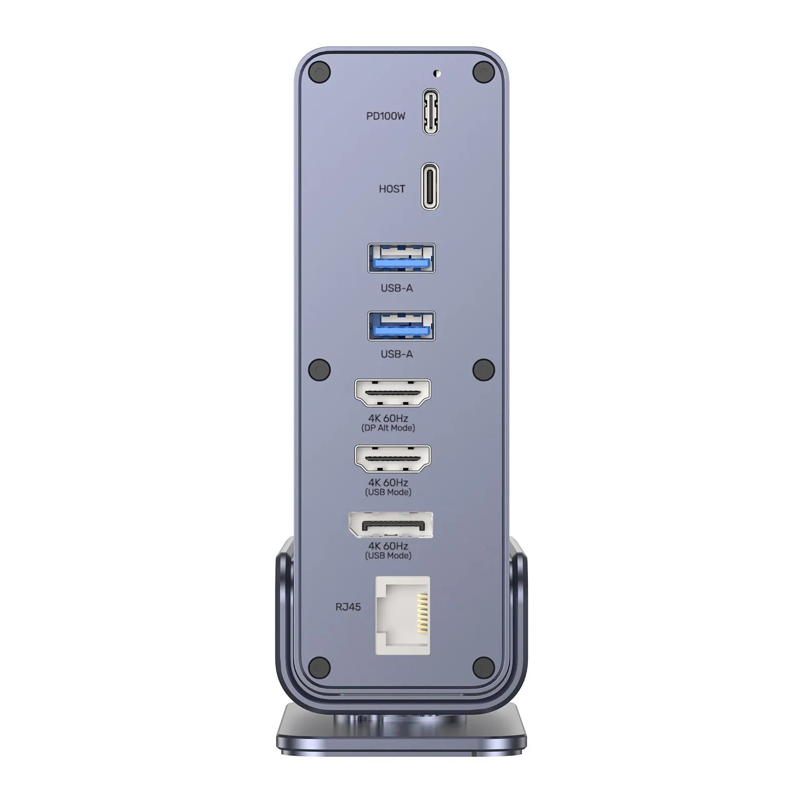 Unitek D1135AGY01 Universal DisplayLink Triple 4K Docking Station 15x1 - للتقنيات الحديثة TT TAB متجر