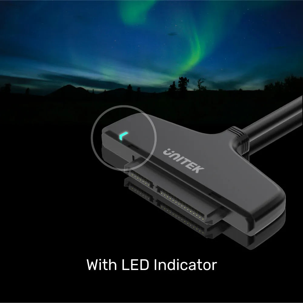 Unitek Y-1096A SmartLink Manta C USB-C to 2.5" SATA III Adapter - للتقنيات الحديثة TT TAB متجر