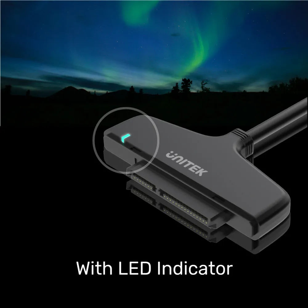 Unitek Y-1096 SmartLink Manta USB 3.0 to 2.5 SATA III Adapter - للتقنيات الحديثة TT TAB متجر