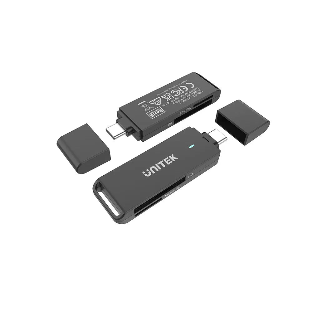 Unitek Y-9328 USB-C Card Reader - للتقنيات الحديثة TT TAB متجر