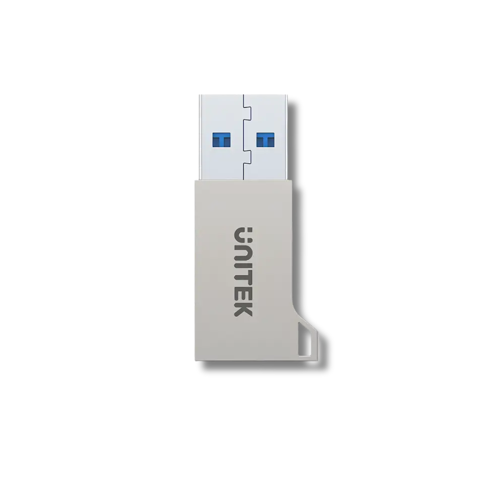 Unitek A1034NI USB-C To USB-A Zinc Adapter - للتقنيات الحديثة TT TAB متجر