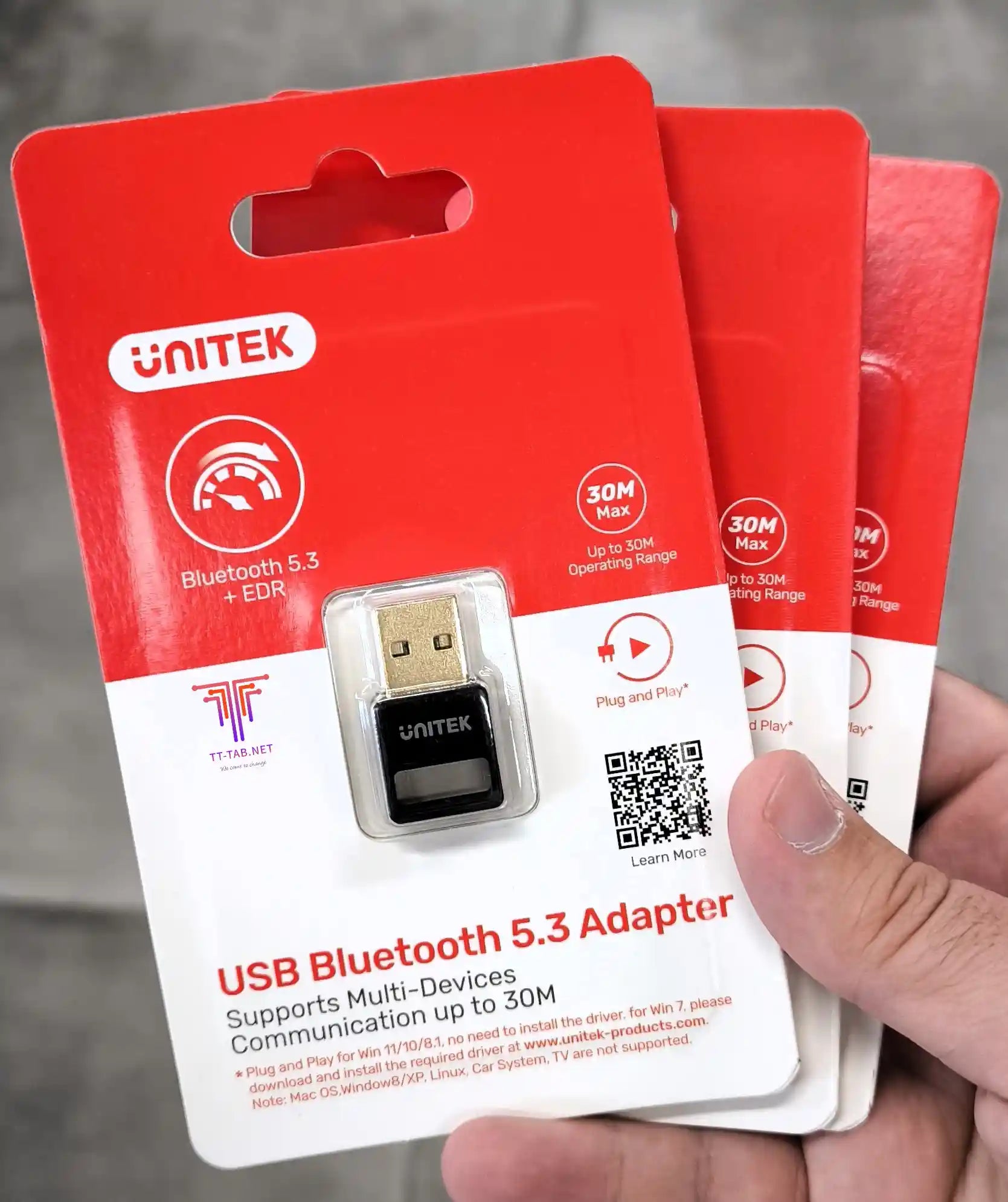 Unitek B105B Bluetooth USB Adapter 5.3 - للتقنيات الحديثة TT TAB متجر
