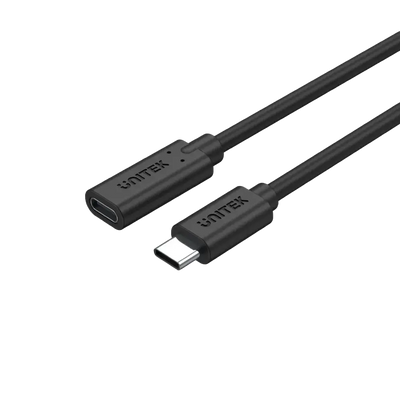 Unitek C14086BK USB-C Extension Cable with 4K@60Hz, 100W PD, 10Gbps Data (USB 3.2 Gen2)