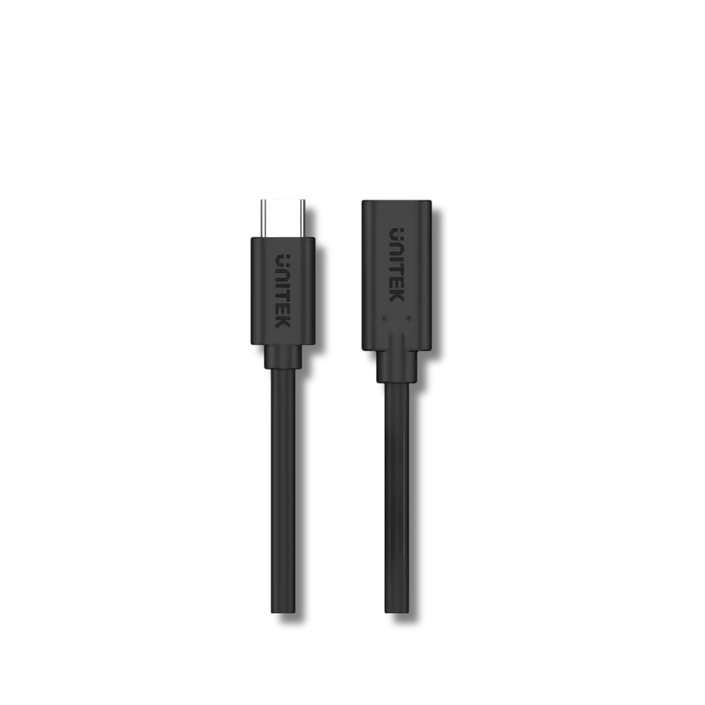 Unitek C14086BK USB-C Extension Cable with 4K@60Hz, 100W PD, 10Gbps Data (USB 3.2 Gen2) - للتقنيات الحديثة TT TAB متجر