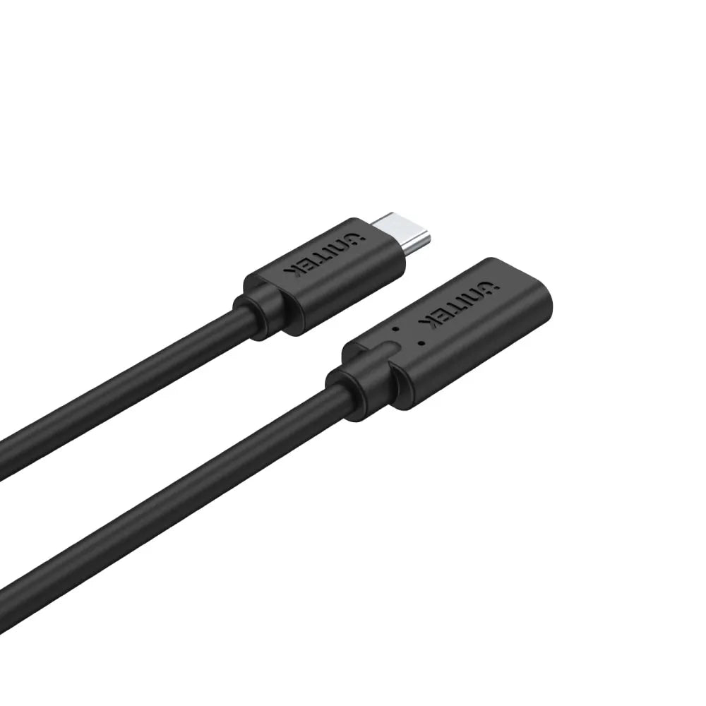 Unitek C14086BK USB-C Extension Cable with 4K@60Hz, 100W PD, 10Gbps Data (USB 3.2 Gen2) - للتقنيات الحديثة TT TAB متجر