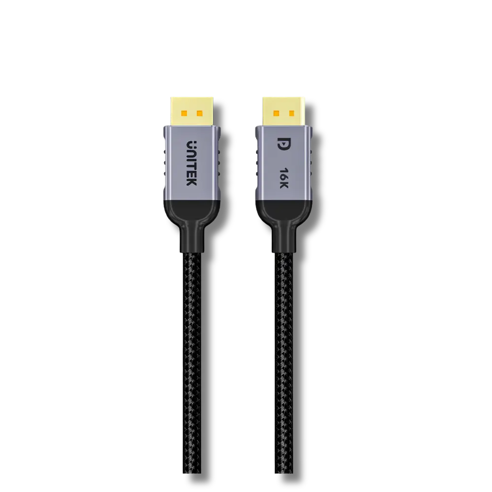 Unitek C1626GY01 Gaming 8K@120Hz DisplayPort 2.1 Cable - للتقنيات الحديثة TT TAB متجر