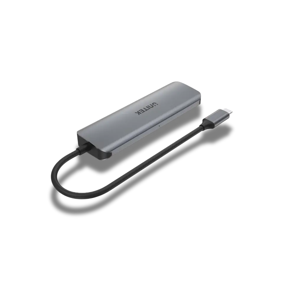 Unitek H1107A uHUB P5+ 4-Ports Powered USB-C Hub - متجر TT Tab للتقنيات الحديثة