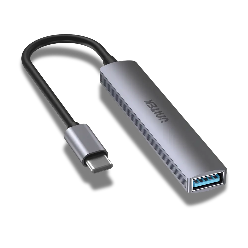Unitek H1208B 4-in-1 USB-C Hub - متجر TT Tab للتقنيات الحديثة