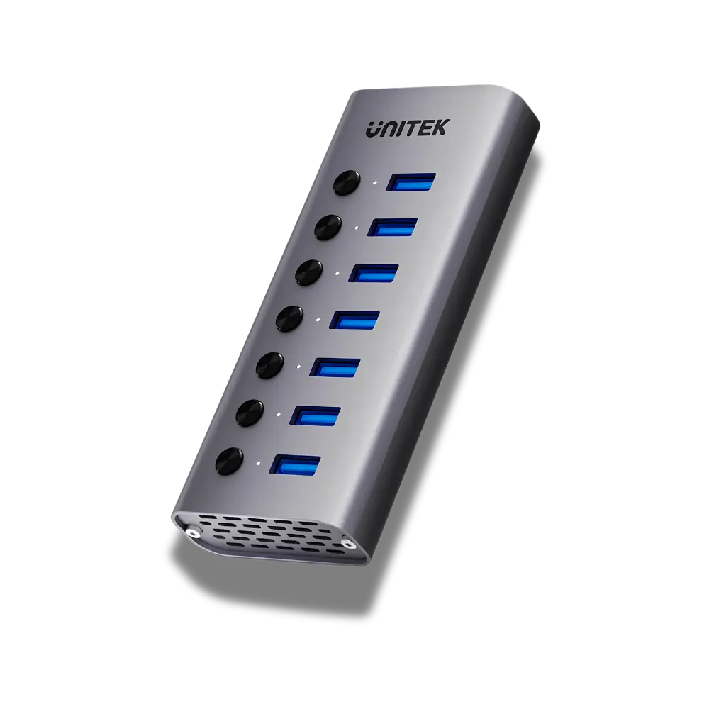 Unitek H1314A01 7-in-1 Individual Switches Hub - متجر TT Tab للتقنيات الحديثة