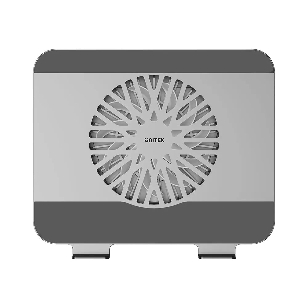 Unitek OT1098AGY01 Adjustable Laptop Stand with Detachable Cooling Fan - متجر TT Tab للتقنيات الحديثة