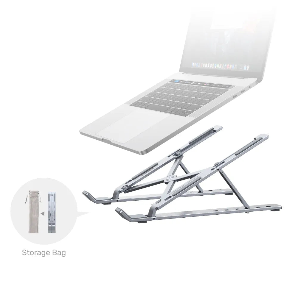 Unitek OT155SL Mechanical Foldable Laptop Stand - للتقنيات الحديثة TT TAB متجر