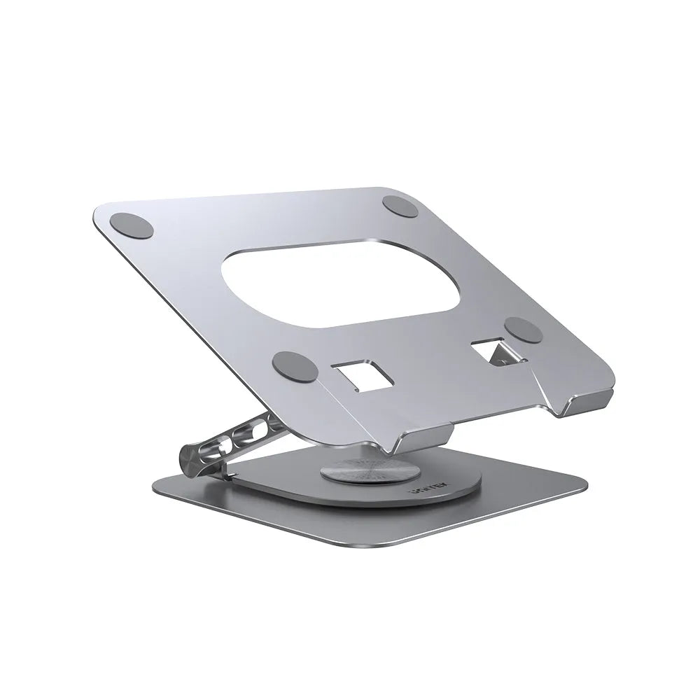 Unitek OT180SL01 Adjustable Laptop Stand with 360° Rotating Base - للتقنيات الحديثة TT TAB متجر
