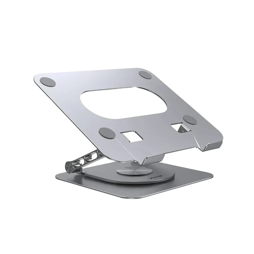 Unitek OT180SL01 Adjustable Laptop Stand with 360° Rotating Base - للتقنيات الحديثة TT TAB متجر
