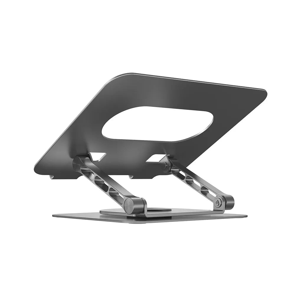 Unitek OT180SL01 Adjustable Laptop Stand with 360° Rotating Base - للتقنيات الحديثة TT TAB متجر