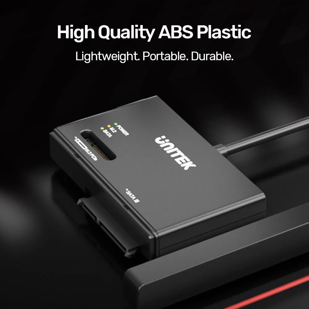 Unitek S1232A01 SSD M.2 NVMe and SATA 2.5/3.5 Enclosure Adapter - متجر TT Tab للتقنيات الحديثة