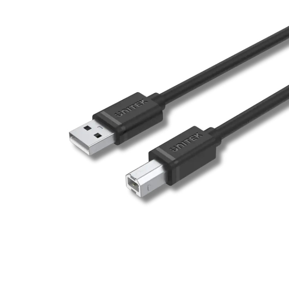 Unitek USB-A 2.0 to USB-B Cable - للتقنيات الحديثة TT TAB متجر
