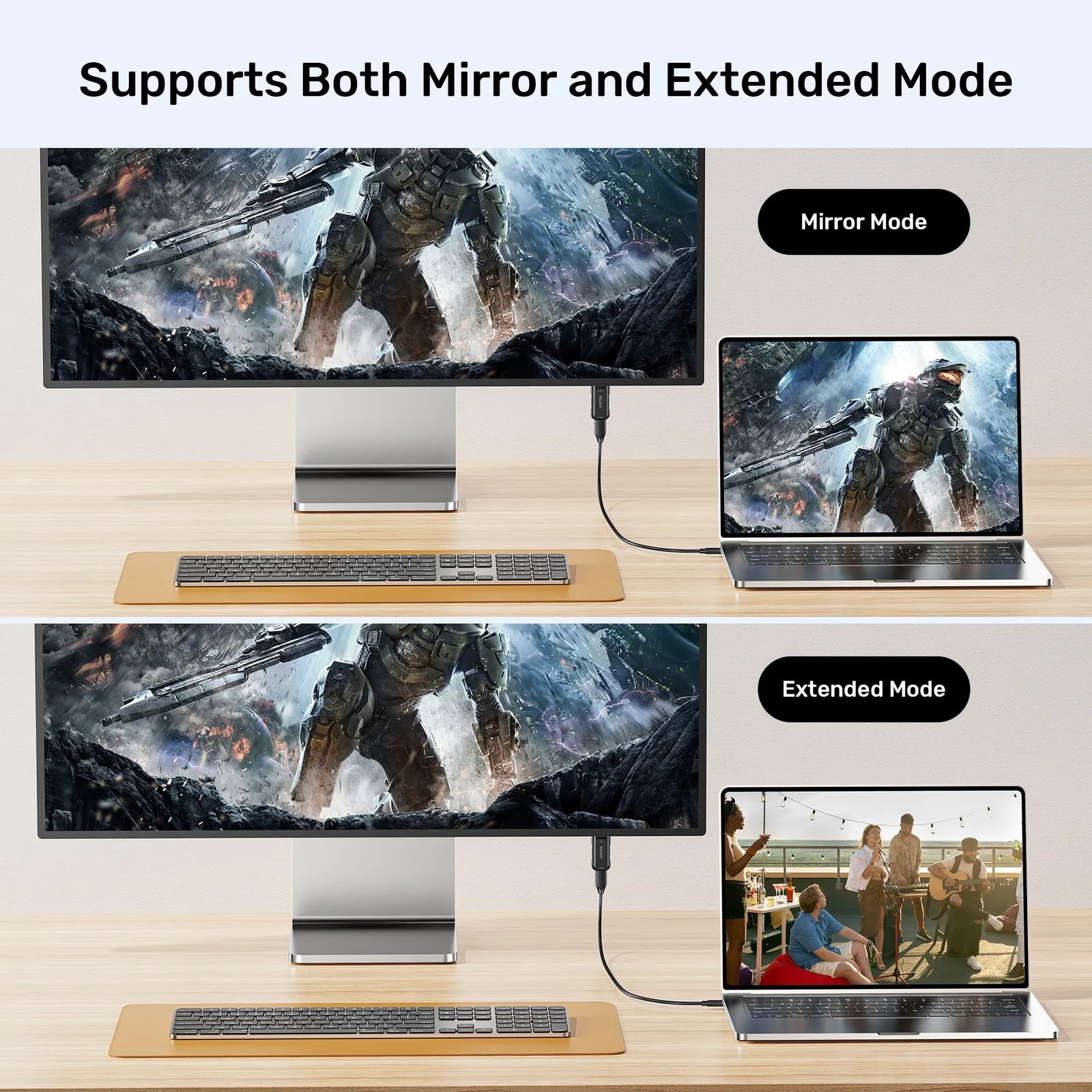 Unitek V1187ABK01 USB-C to HDMI Adapter - متجر TT Tab للتقنيات الحديثة