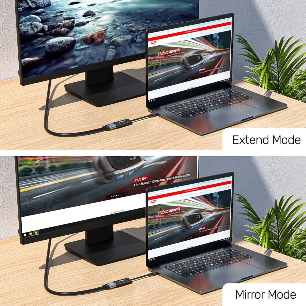 Unitek V1421A 4K 60Hz USB-C to HDMI 2.0 Adapter - متجر TT Tab للتقنيات الحديثة