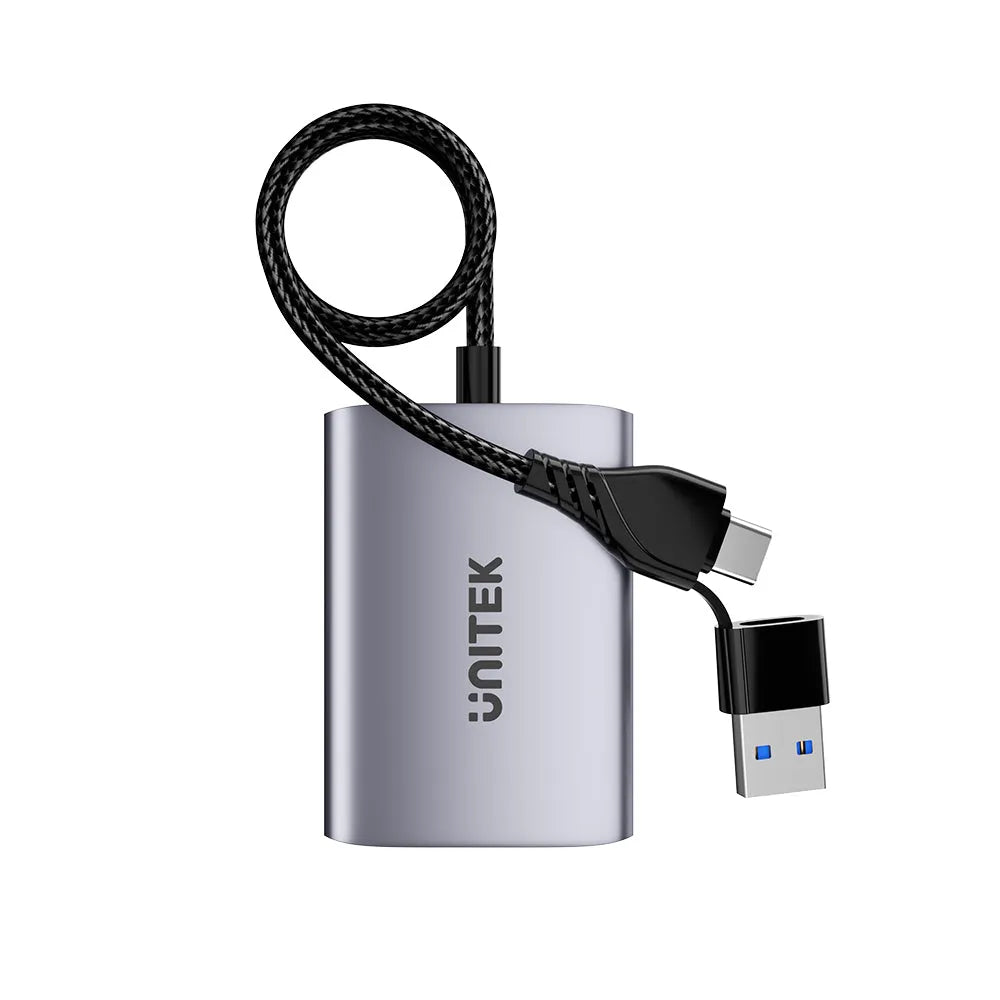 Unitek V1427A01 USB C/A Dual HDMI Adapter - للتقنيات الحديثة TT TAB متجر