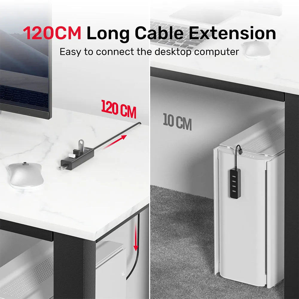 Unitek Y-3089V01 4-in-1 USB-A 5Gbps Hub - متجر TT Tab للتقنيات الحديثة