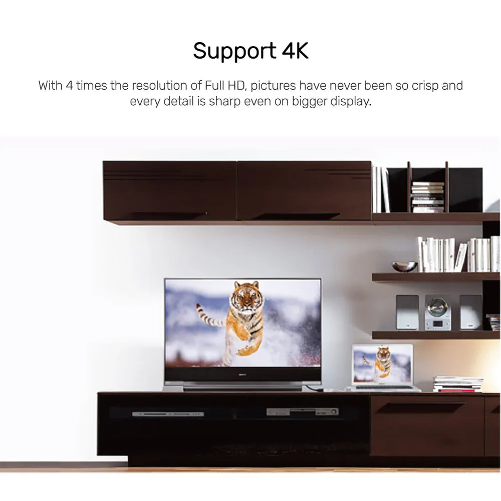 Unitek Y-6331 4K 30Hz Mini DisplayPort to HDMI 1.4 Adapter - متجر TT Tab للتقنيات الحديثة
