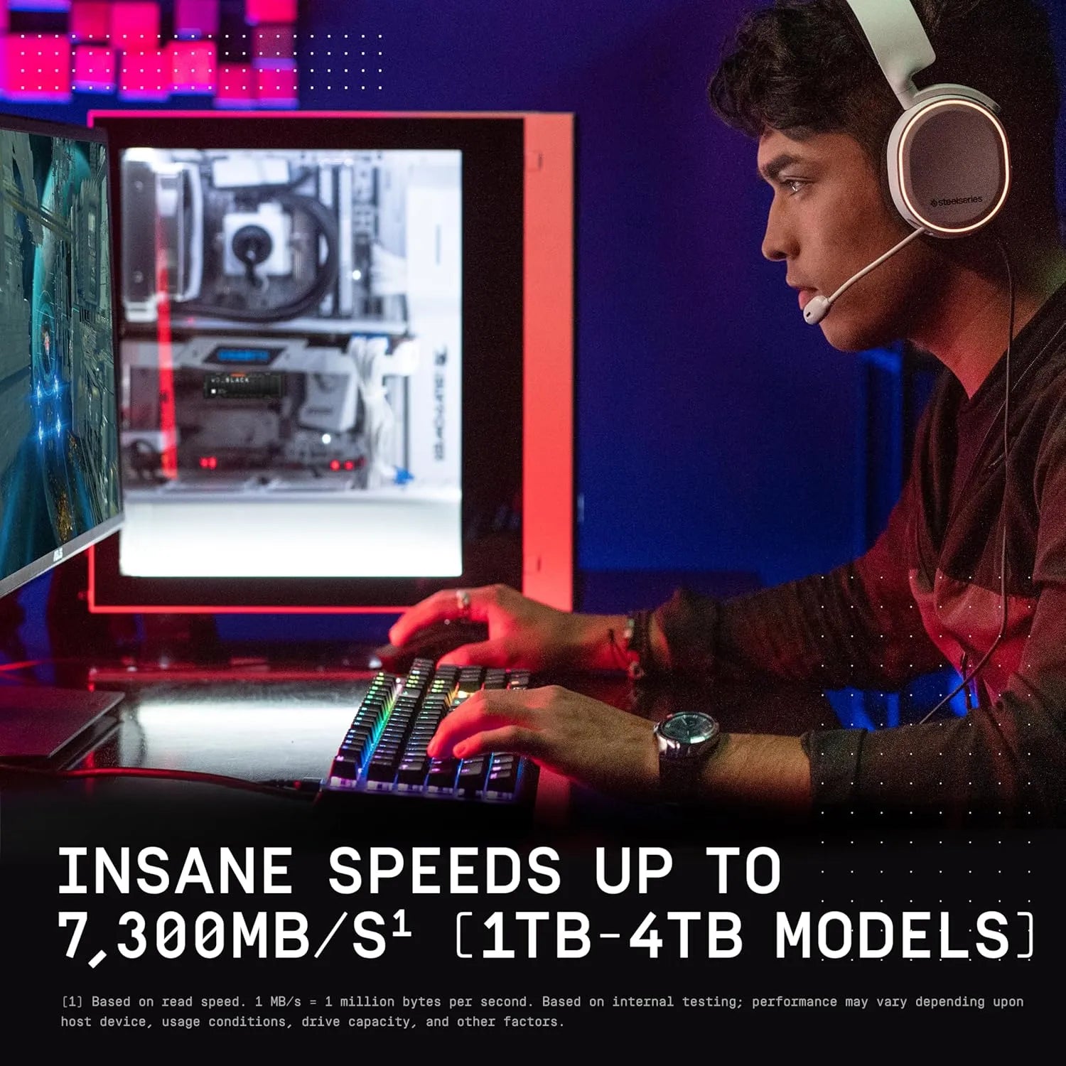 WD BLACK SN850X with Heatsink SSD NVMe Gen4 Support PS5 - للتقنيات الحديثة TT TAB متجر