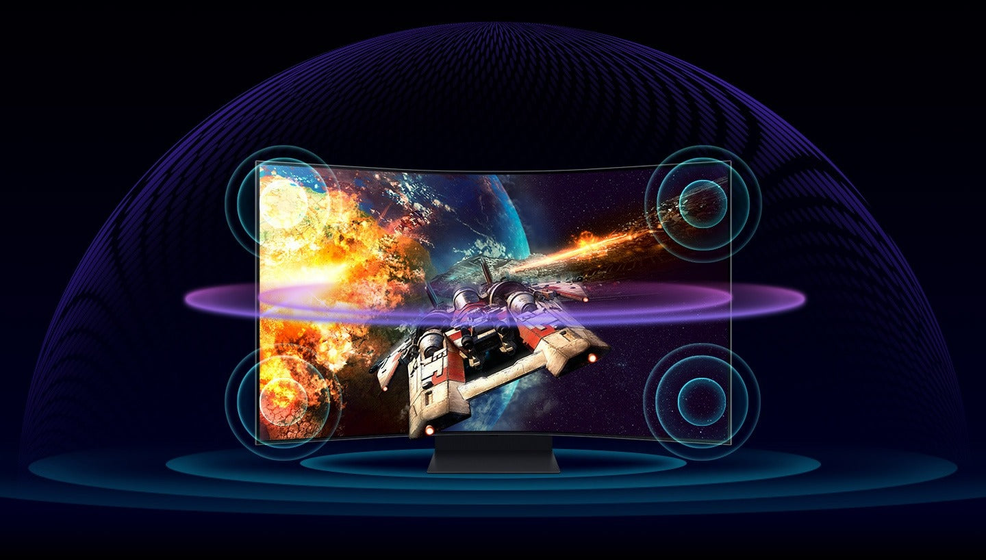 Samsung ARK 55 4K Curved 1ms 165Hz HDR2000 - للتقنيات الحديثة TT TAB متجر