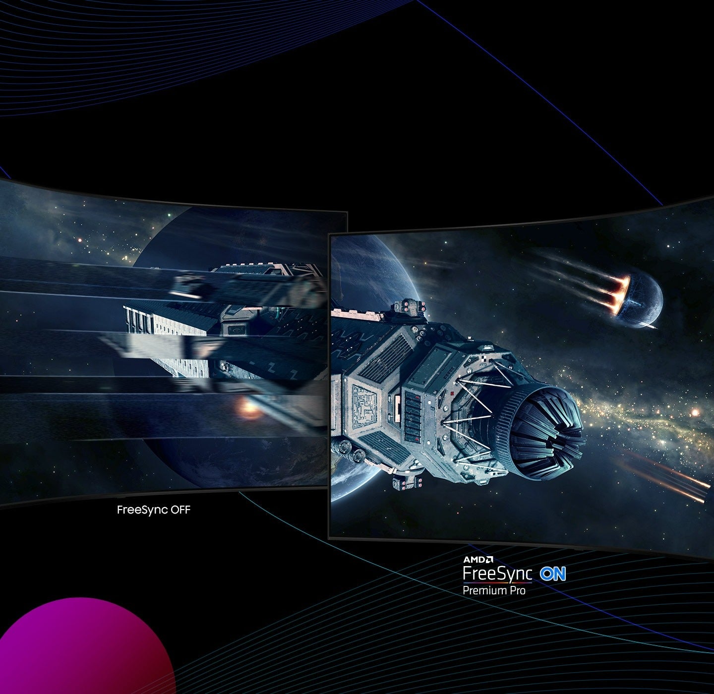 Samsung ARK 55 4K Curved 1ms 165Hz HDR2000 - للتقنيات الحديثة TT TAB متجر