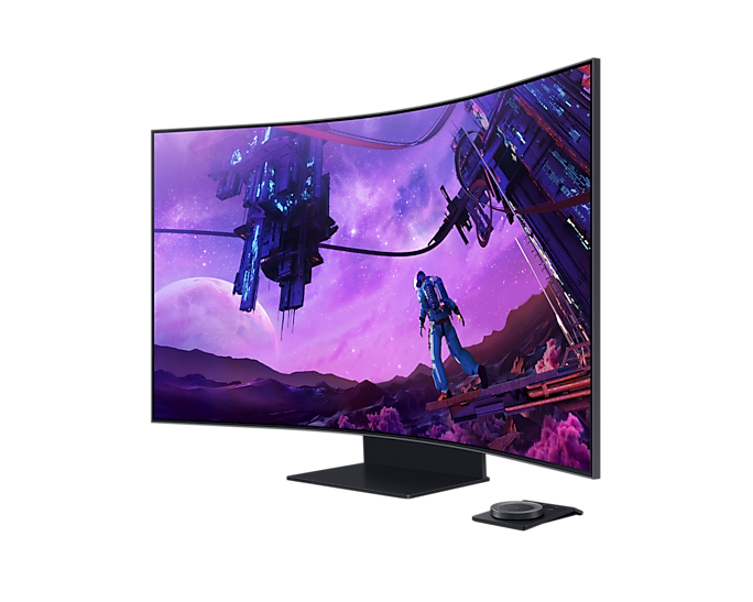 Samsung ARK 55 4K Curved 1ms 165Hz HDR2000 - للتقنيات الحديثة TT TAB متجر