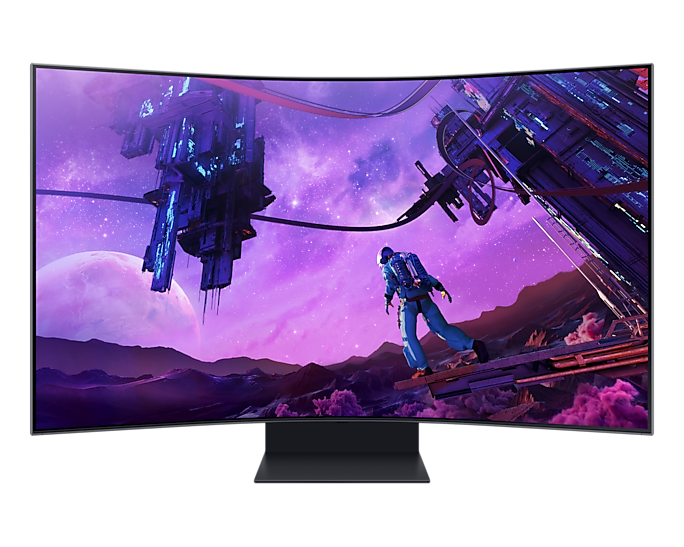Samsung ARK 55 4K Curved 1ms 165Hz HDR2000 - للتقنيات الحديثة TT TAB متجر