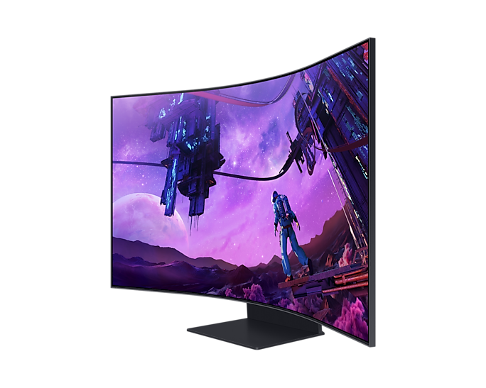 Samsung ARK 55 4K Curved 1ms 165Hz HDR2000 - للتقنيات الحديثة TT TAB متجر