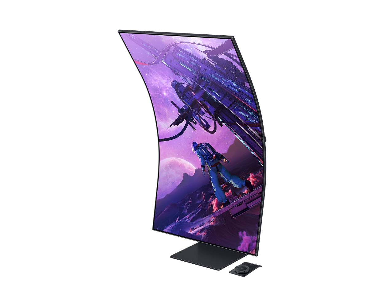 Samsung ARK 55 4K Curved 1ms 165Hz HDR2000 - للتقنيات الحديثة TT TAB متجر