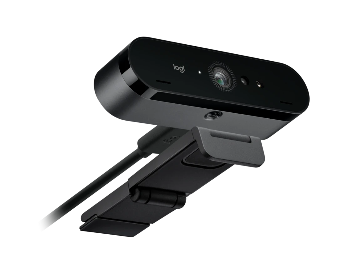 Logitech Brio Ultra HD Pro Business Webcam with HDR/ Rightlight 3/ and Noise-canceling mics - للتقنيات الحديثة TT TAB متجر