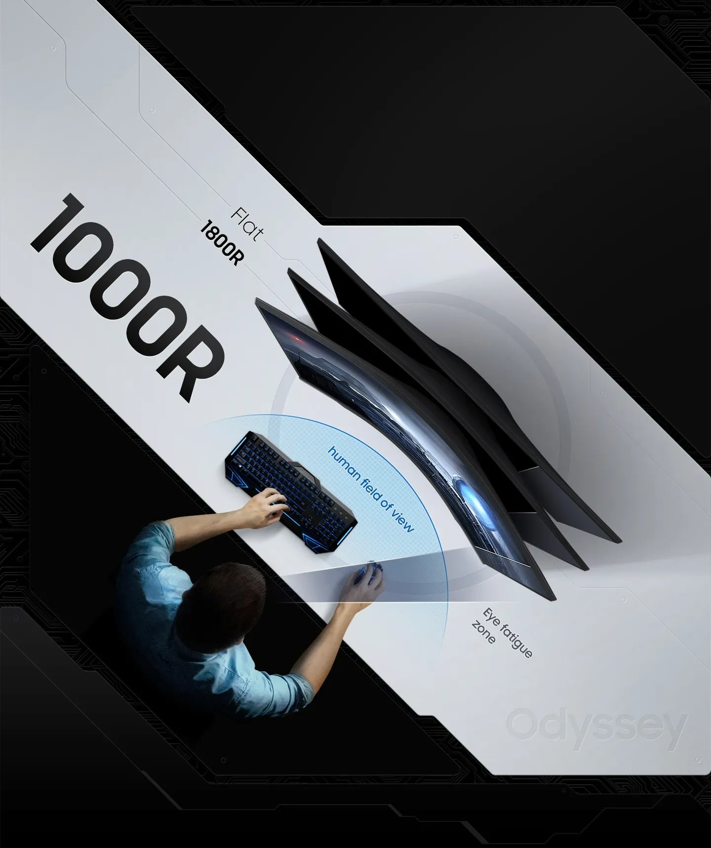 Samsung Odyssey G5 Ultra WQHD VA Curved 1ms 165MHz HDR - للتقنيات الحديثة TT TAB متجر