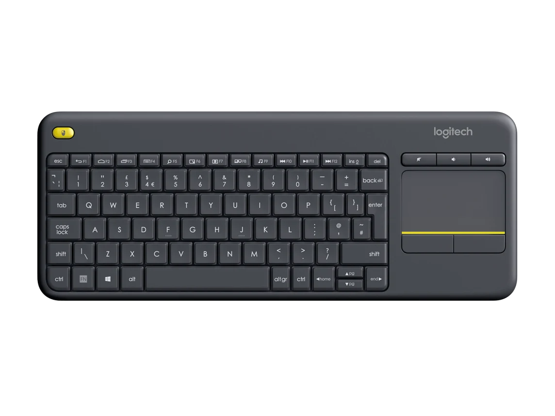 Logitech K400 Plus Wireless Touch Keyboard - للتقنيات الحديثة TT TAB متجر