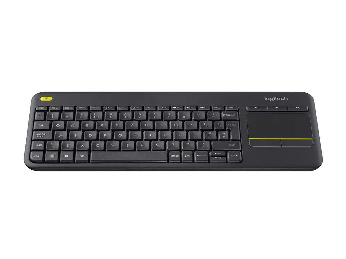 Logitech K400 Plus Wireless Touch Keyboard - للتقنيات الحديثة TT TAB متجر