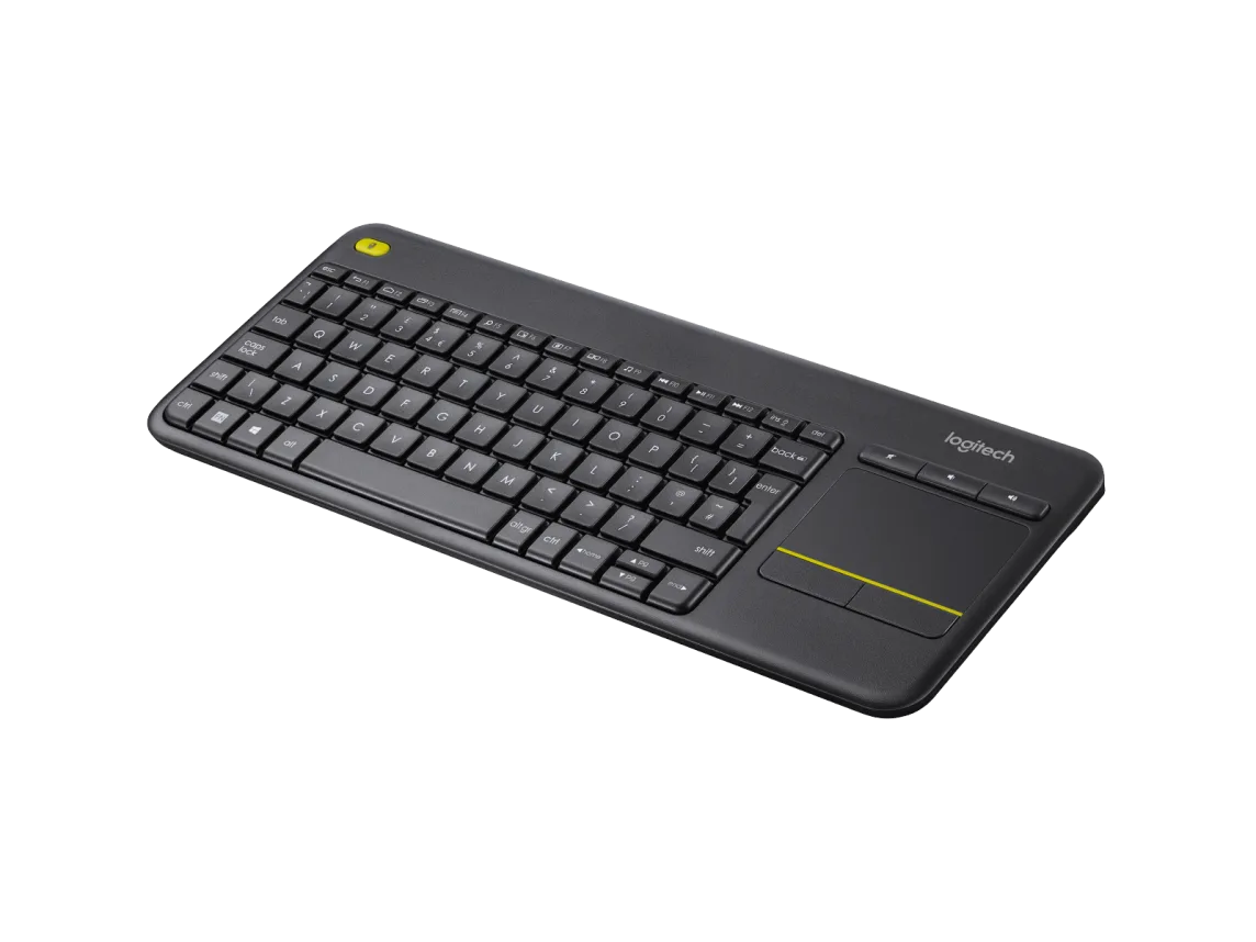 Logitech K400 Plus Wireless Touch Keyboard - للتقنيات الحديثة TT TAB متجر