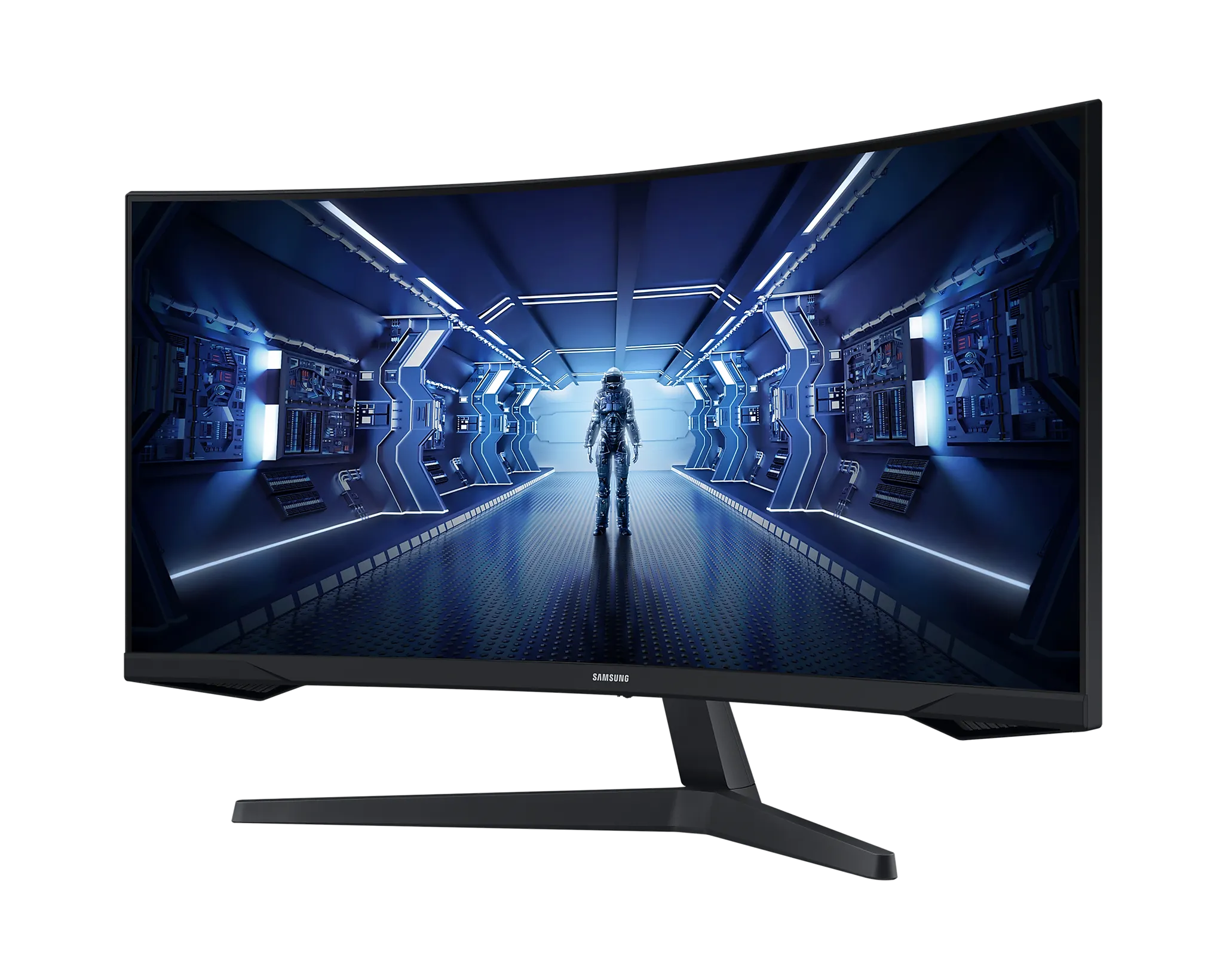 Samsung Odyssey G5 Ultra WQHD VA Curved 1ms 165MHz HDR - للتقنيات الحديثة TT TAB متجر