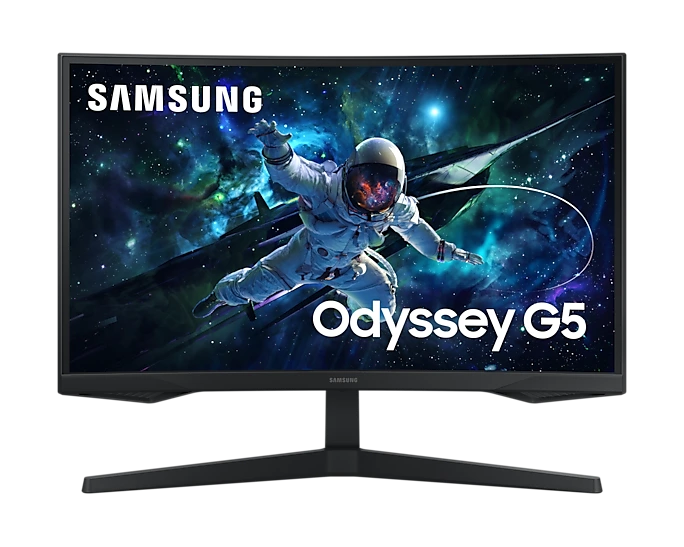 Samsung Odyssey G5 Curved VA 2K 1ms 165Hz FreeSync - للتقنيات الحديثة TT TAB متجر