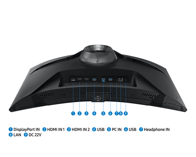 Samsung Odyssey G6 2K Curved VA 1ms 240Hz HDR600 FreeSync Premium Pro - للتقنيات الحديثة TT TAB متجر