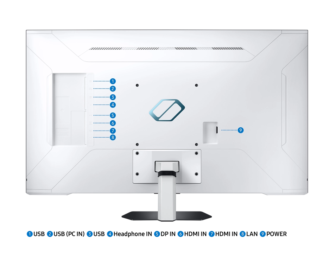 Samsung Odyssey NEO G7 Smart 4K Flat VA 1ms 144Hz HDR600 FreeSync Premium Pro - للتقنيات الحديثة TT TAB متجر