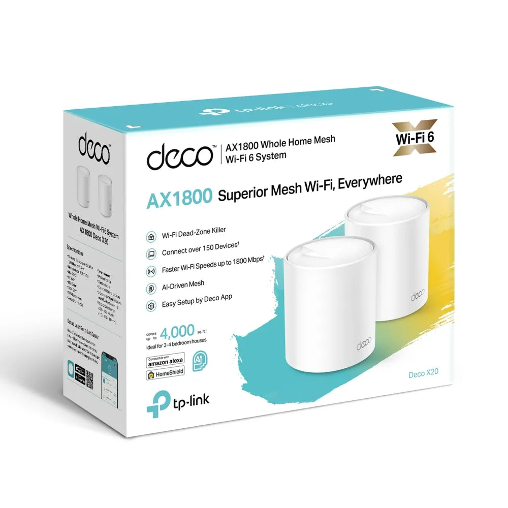 TP-Link Deco X20 AX1800 2-Pack