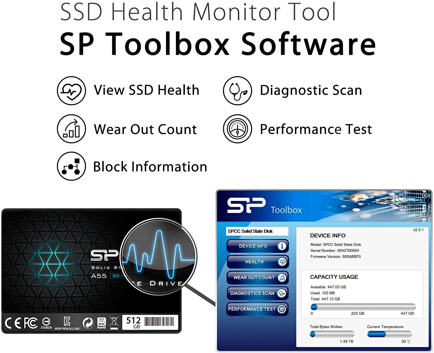 Silicon Power A55 SSD SATA 2.5