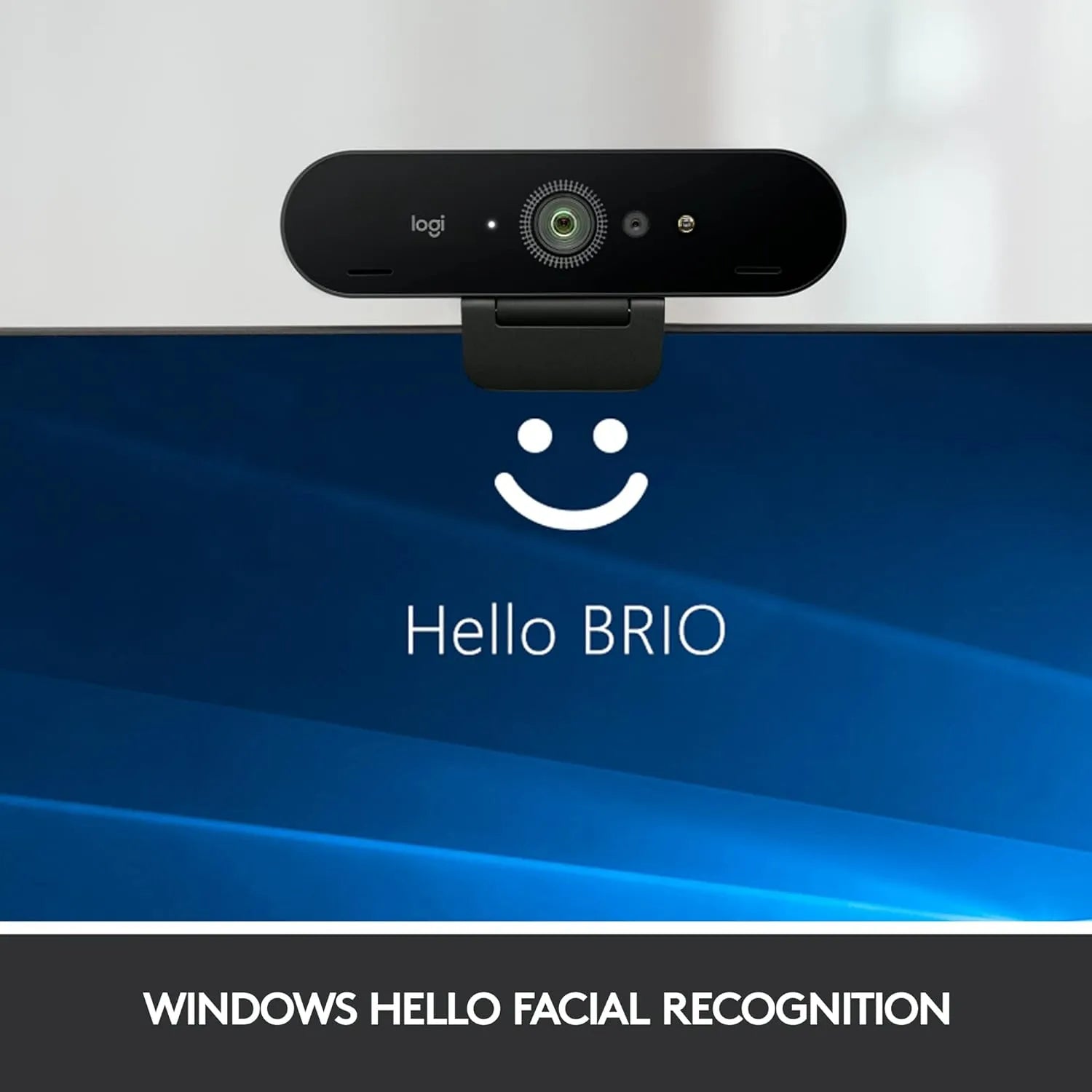 Logitech Brio 4K Stream Edition Webcam with HDR/ Rightlight 3/ and Noise-canceling mics