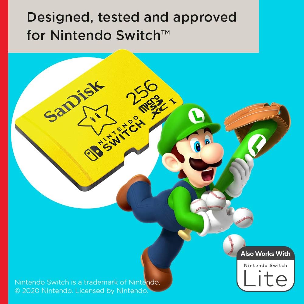 SanDisk Micro SDXC for Nintendo Switch